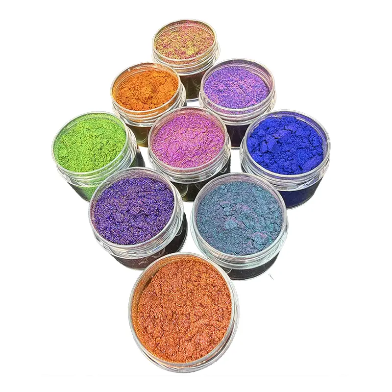 Pigmen Bunglon Buram Kroma Tinggi untuk Eyeshadow Intens